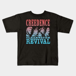 Creedence Clearwater Revival /// Retro Design Kids T-Shirt